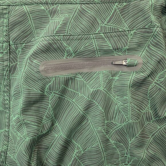 Mack Weldon Men's Green Hybrid Board Shorts Stretch Swim Size L - Picture 6 of 15